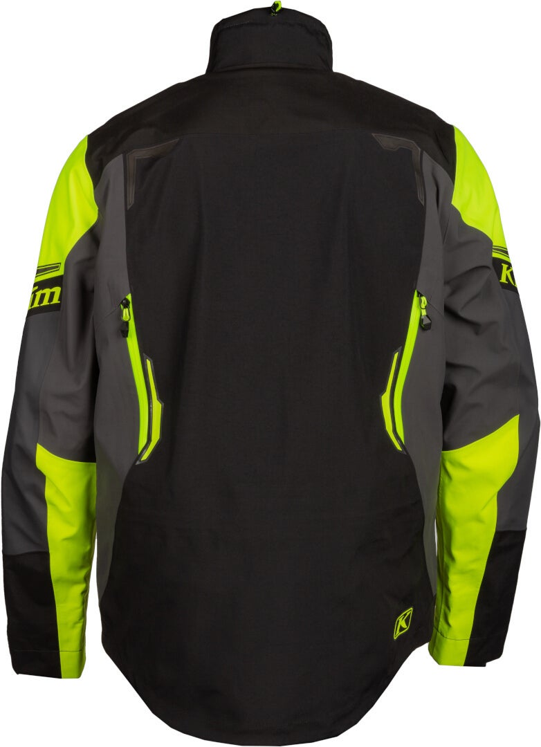 Klim Valdez 2022 Snowmobile Jacket black/neon 3XL Figure 4