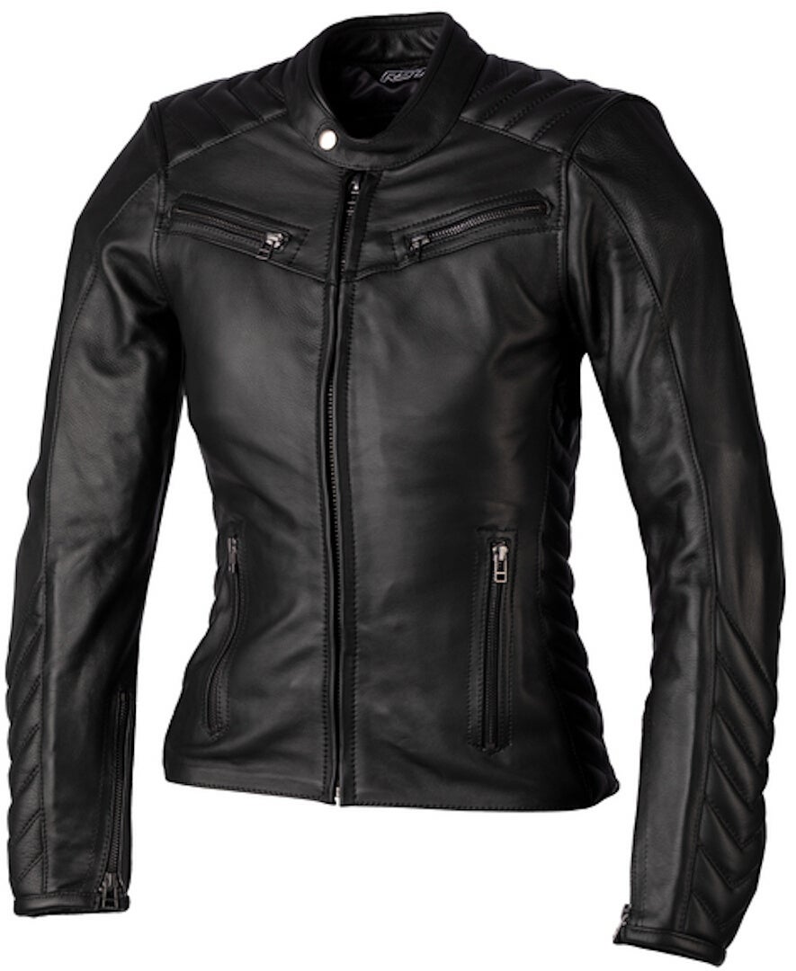 RST Roadster 3 Ladies Motorcycle Leather Jacket black XL Figure 1