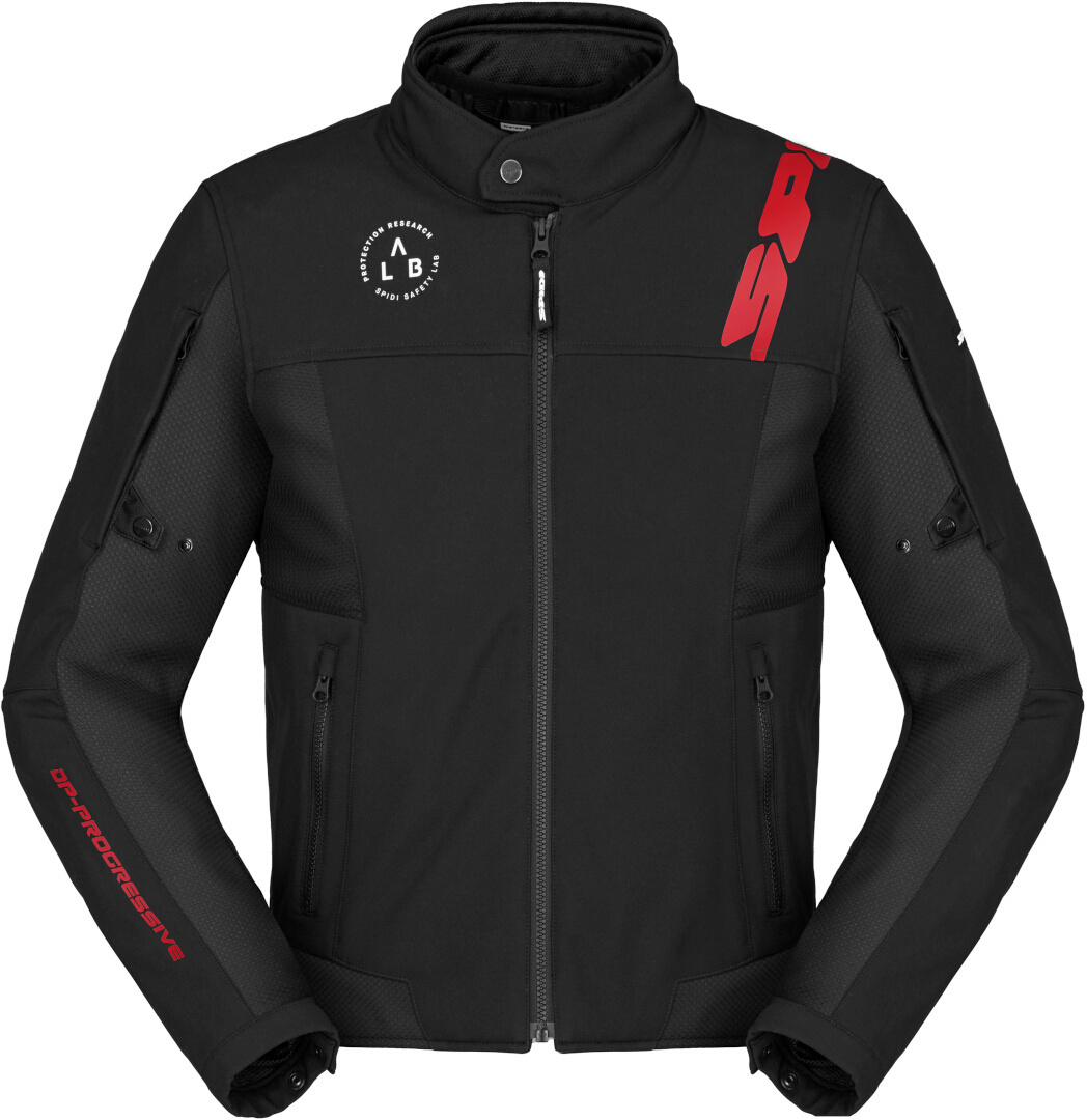Spidi Corsa Tex Motorcycle Textile Jacket black/red 3XL Figure 1
