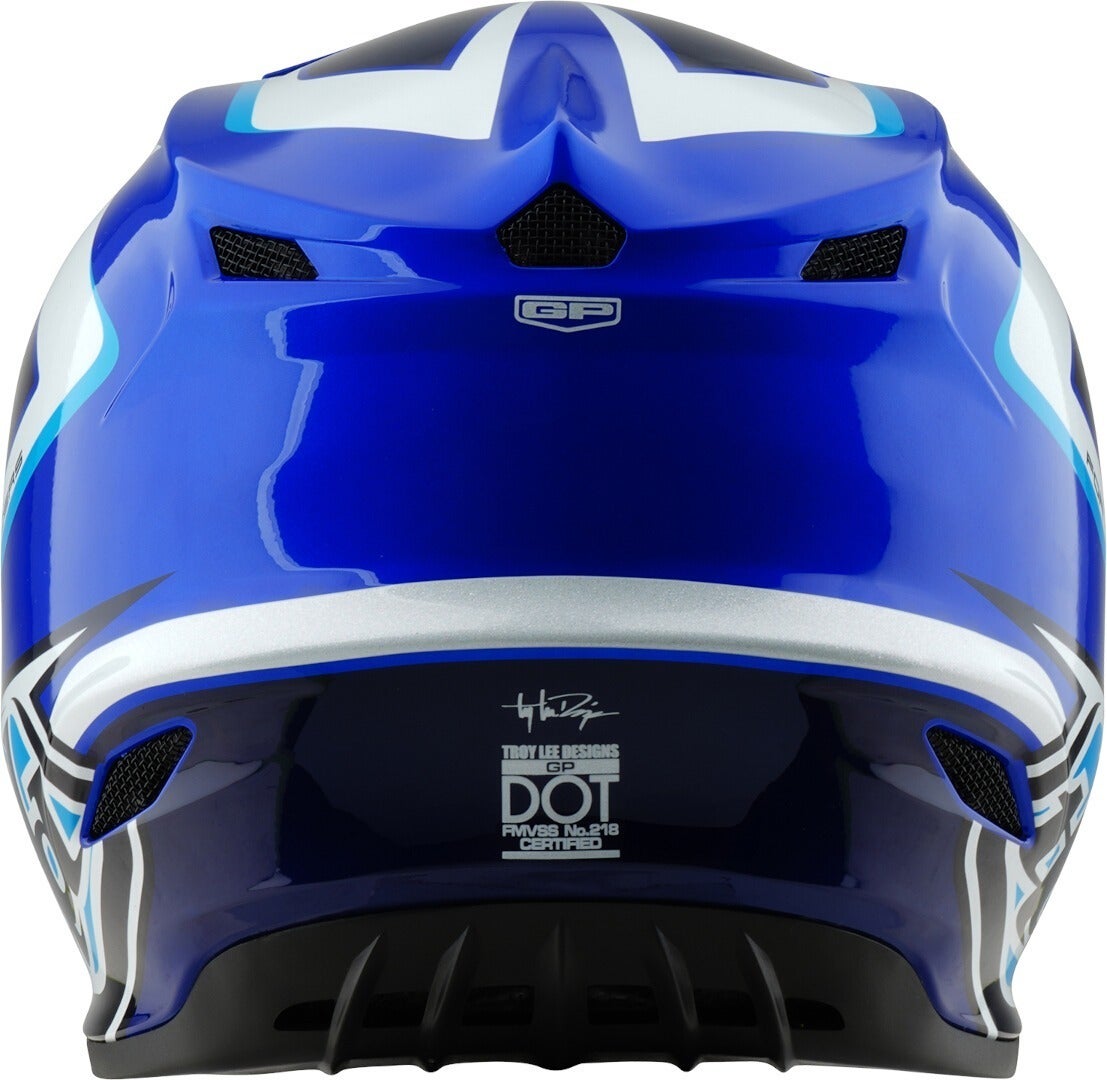 Troy Lee Designs GP Shutter Motocross Helm blau L (58/59) Abbildung 4