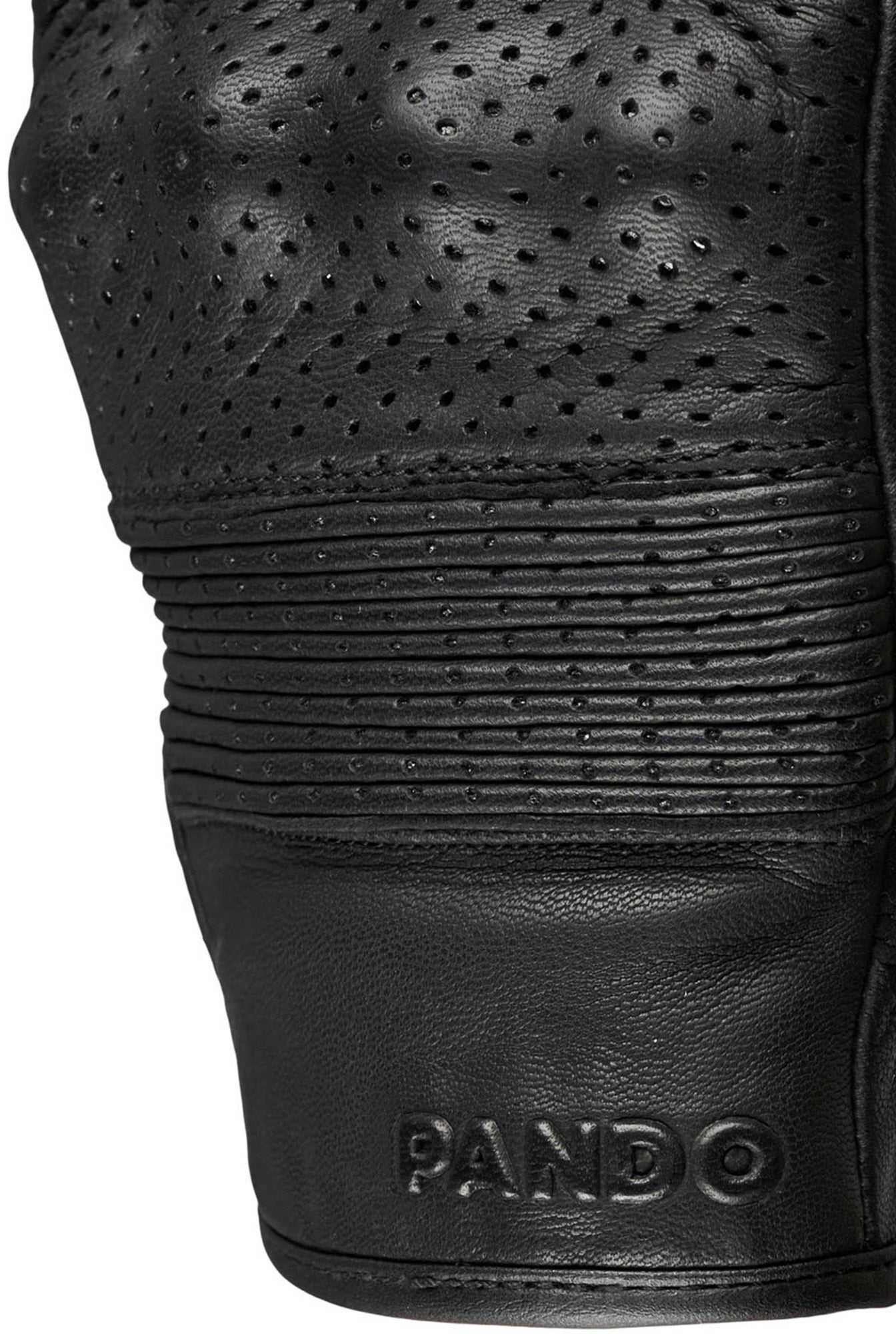 Pando Moto Onyx 02 Gants de moto perforés noir 2XS Figure 8