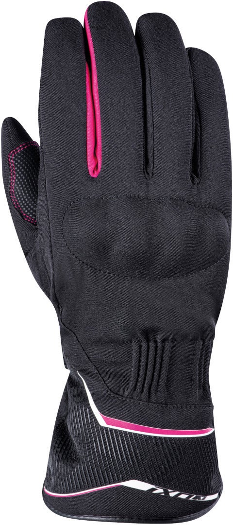 Ixon Pro Globe Damer Motorcykel Handsker sort/pink M Figur 1