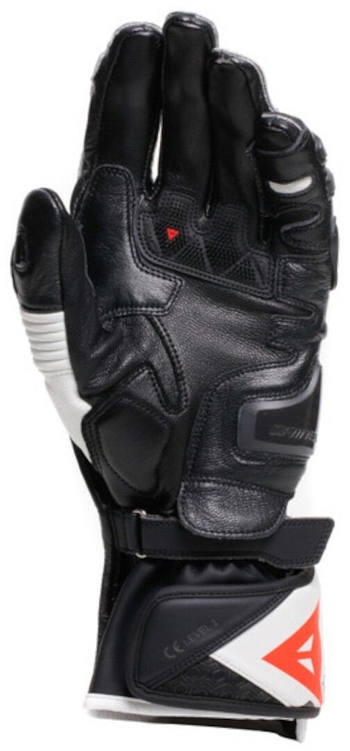 Dainese Fiero Metal Motorcykel handsker Sort/hvid M Figur 2