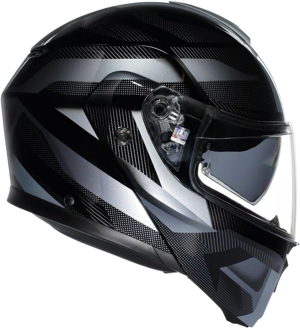 AGV Streetmodular Ledro Hjelm sort mat/grå L (59/60) Figur 9