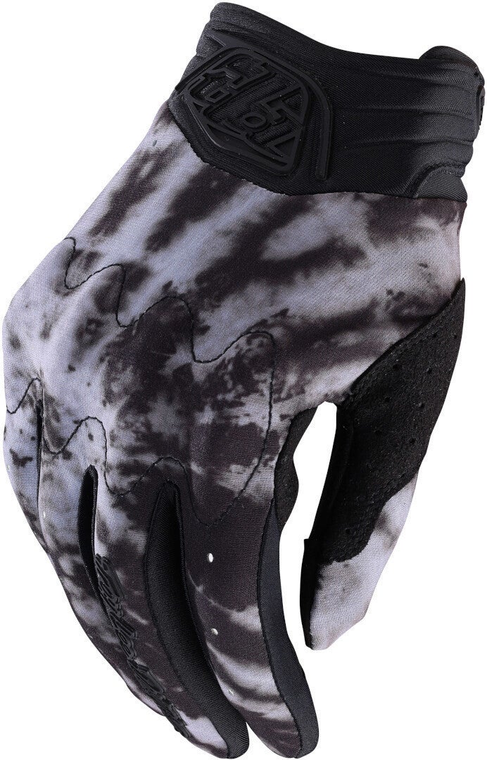 Troy Lee Designs Gambit Tie Dye Dámské motokrosové rukavice Černá/šedá M Obrázek 1