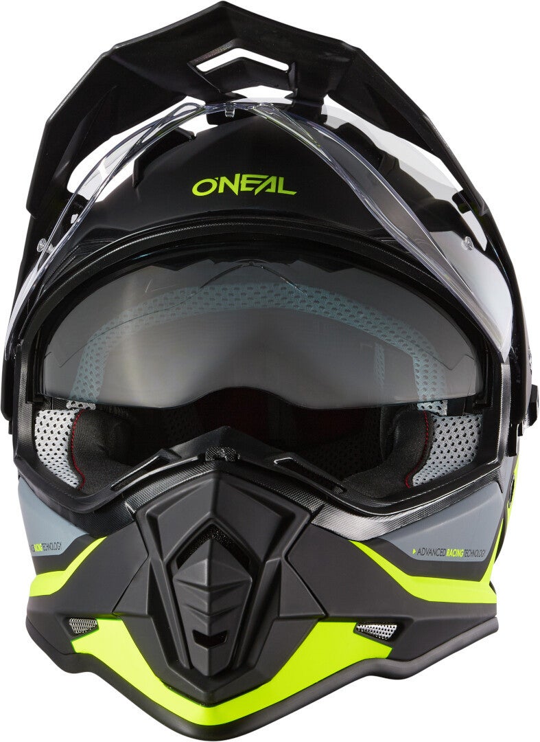 Oneal Sierra R Motocross Helm schwarz/neon-gelb L (59/60) Abbildung 3