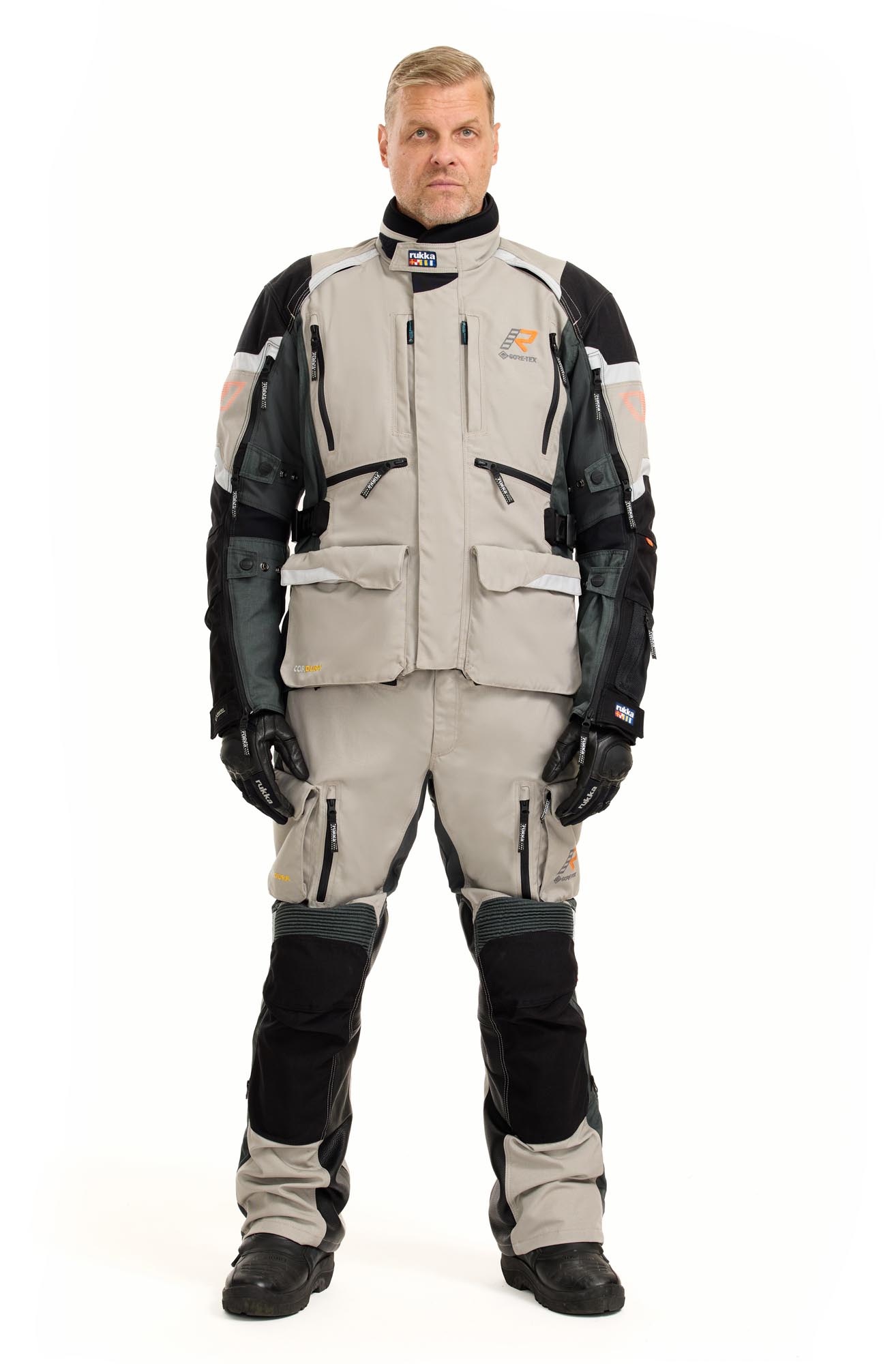 Rukka Madagasca-R Motorcycle Textile Jacket sand/black 64 Figure 5