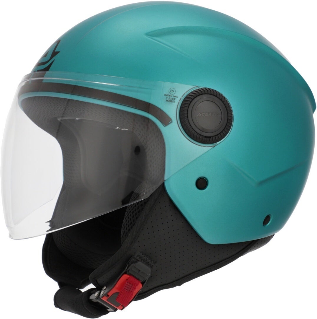 Acerbis Jet Brezza Metallic Cască cu reacție Turcoaz Matt M (57/58) Figura 1