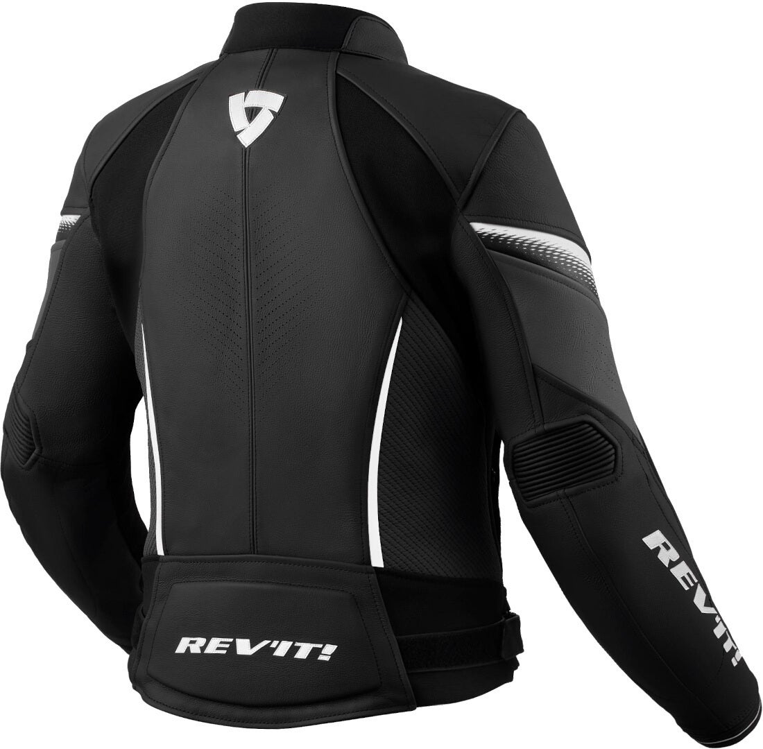 Revit Xena 4 Ladies Motorcycle Leather Jacket black/white 36 Figure 2