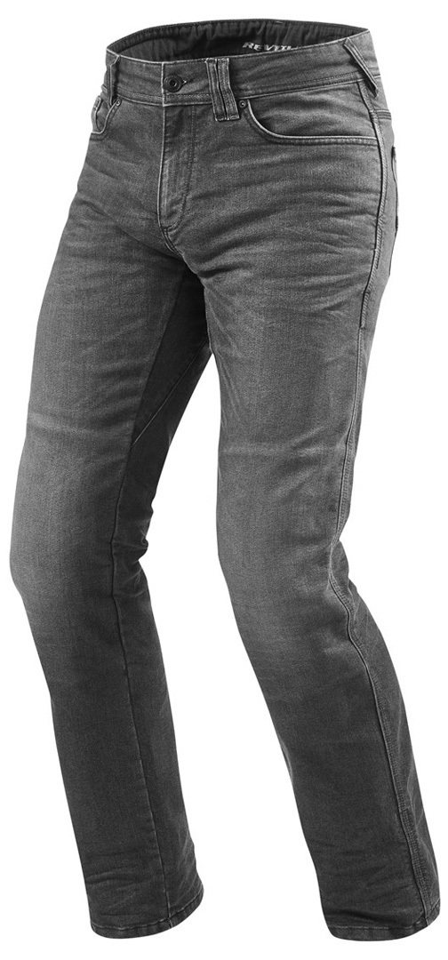 Revit Philly 2 LF Motorcykel Jeans grå 34 L32 Figur 1