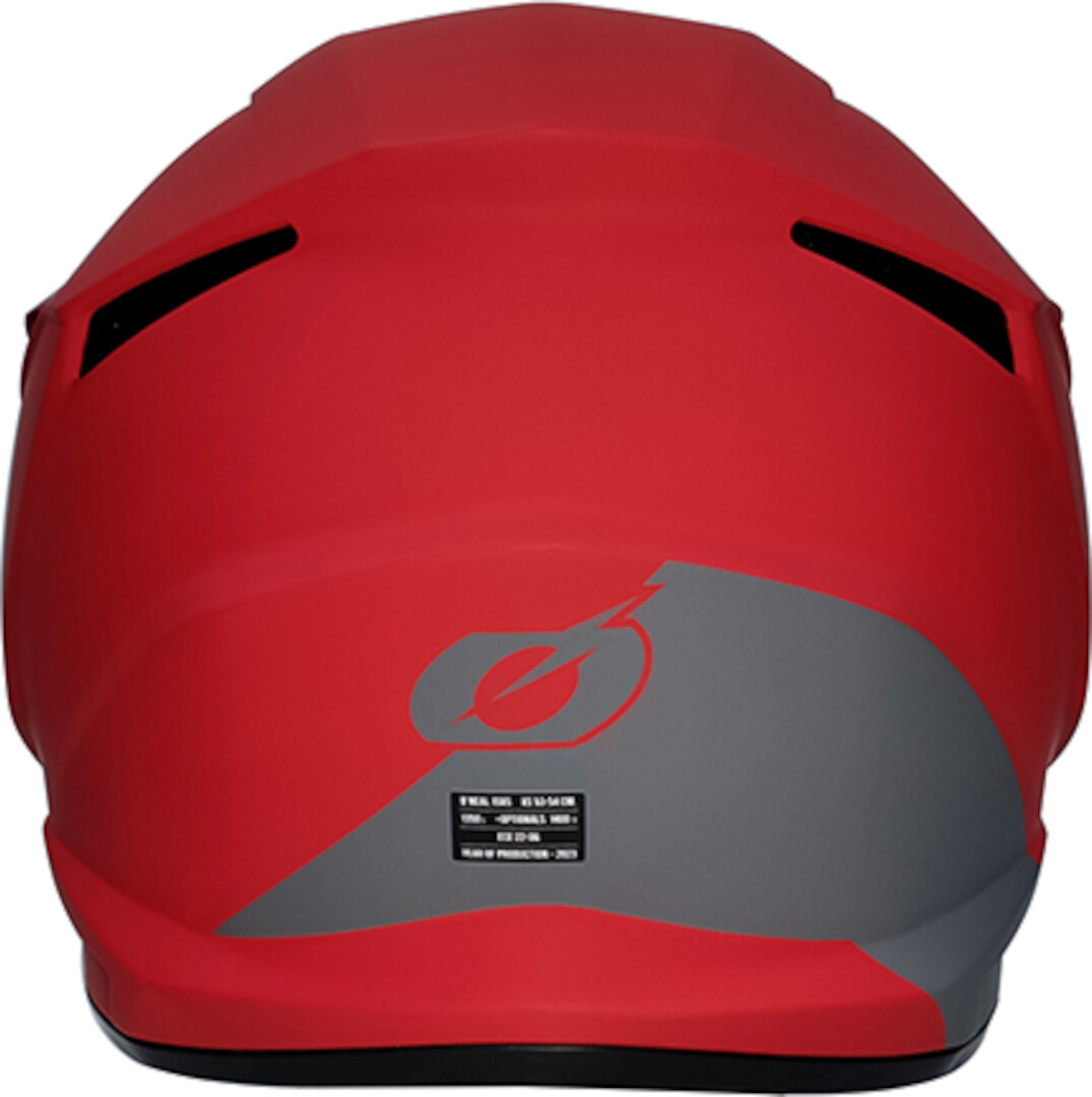 Oneal 1SRS Solid Casco Motocross Red Matt M (57/58) Figura 3