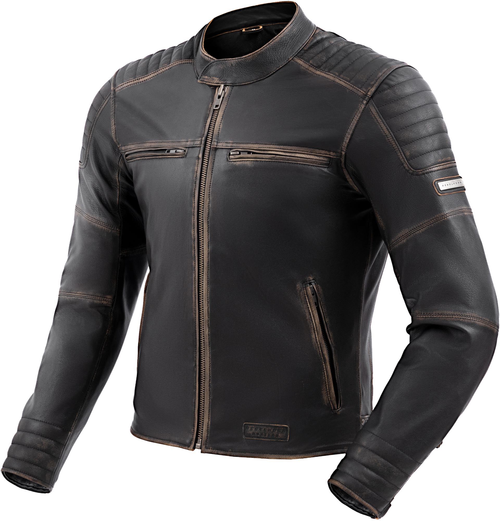 Rebelhorn Hunter 2 Motorcycle Leather Jacket-image-828472881