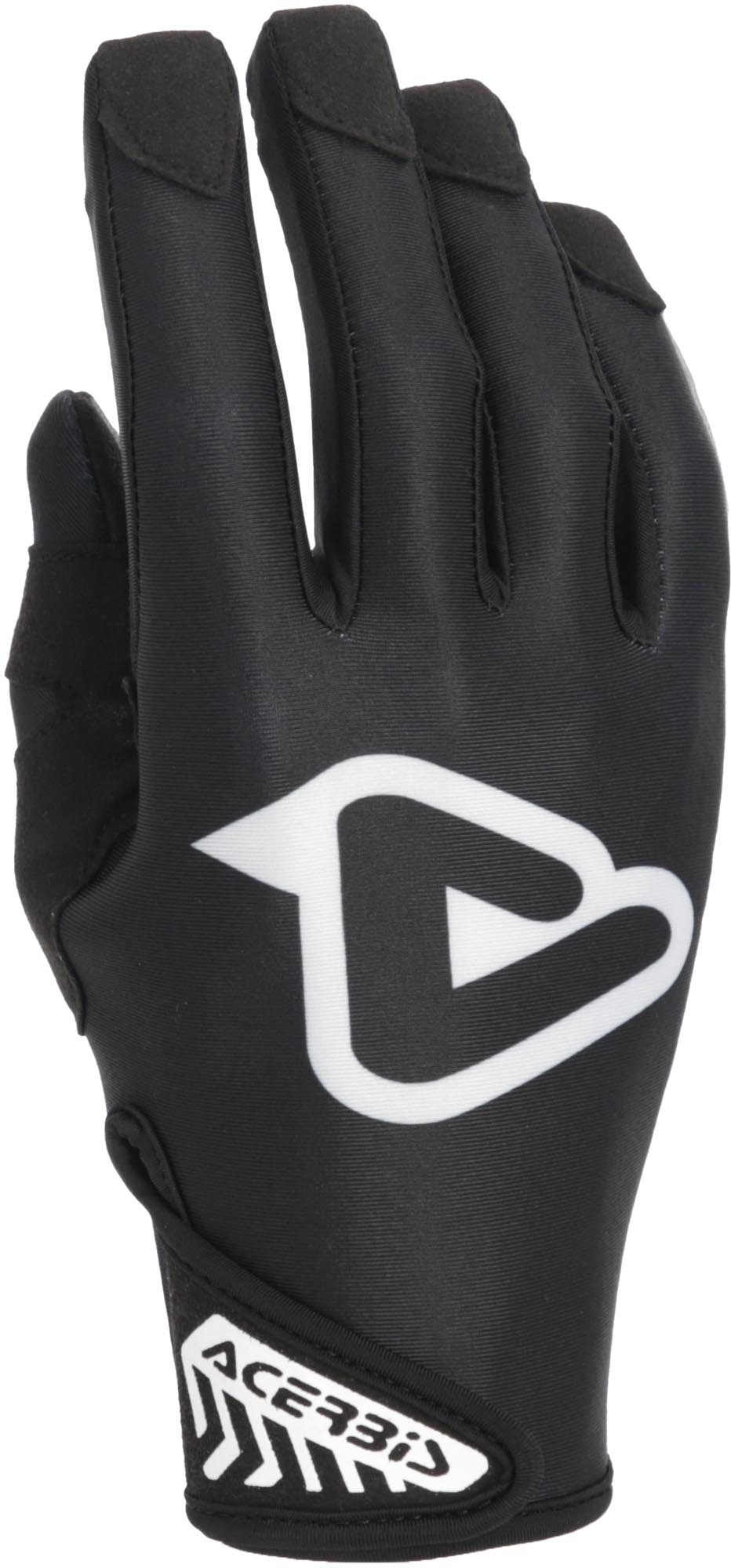 Acerbis Neoprene 3.0 Logo Motorrad Handschuhe schwarz M Abbildung 4