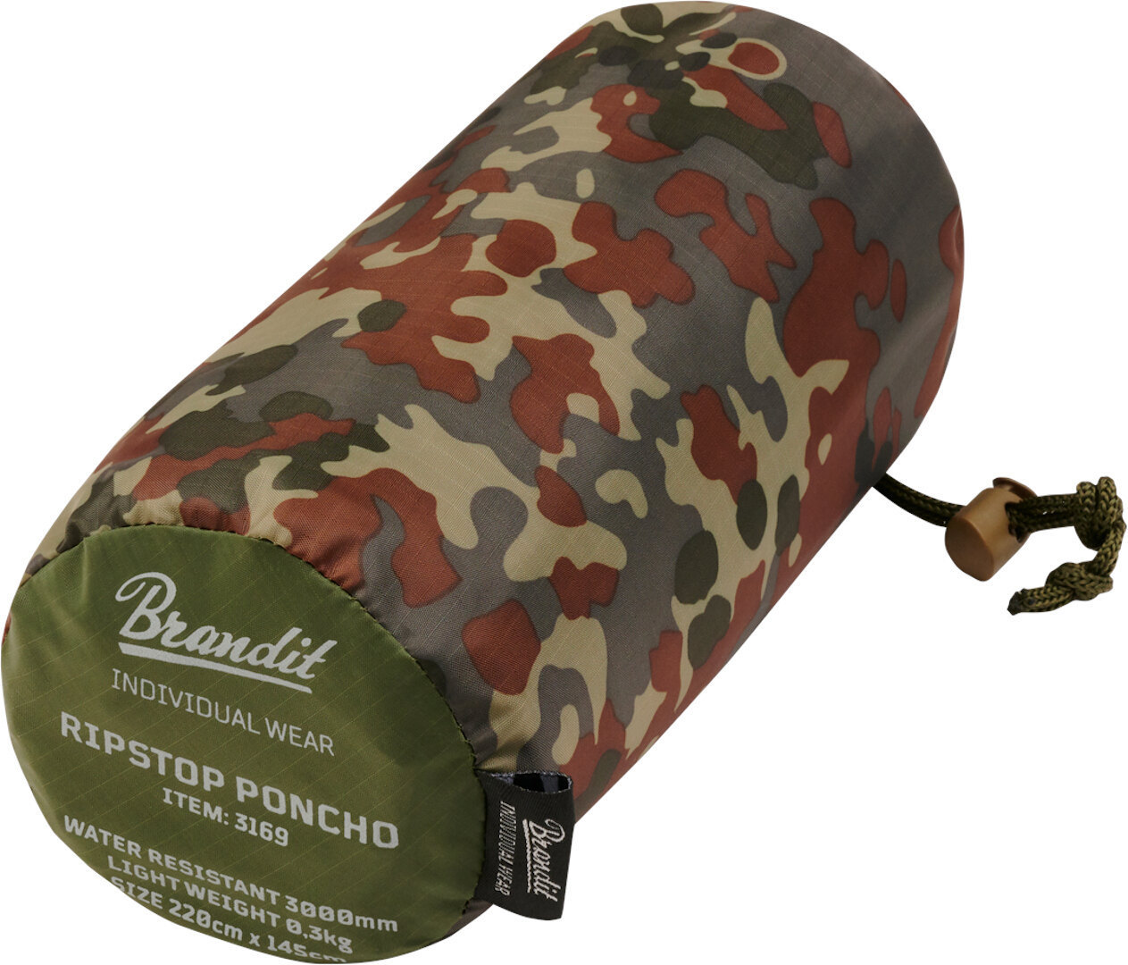 Brandit Ripstop Poncho flerfärgad Figur 2