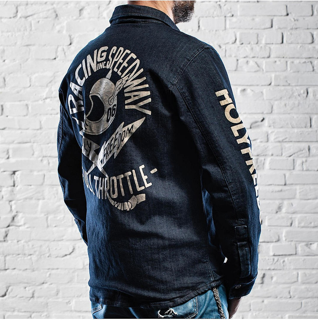 HolyFreedom Genoa Stampato Motorcycle Textile Jacket S Figure 7