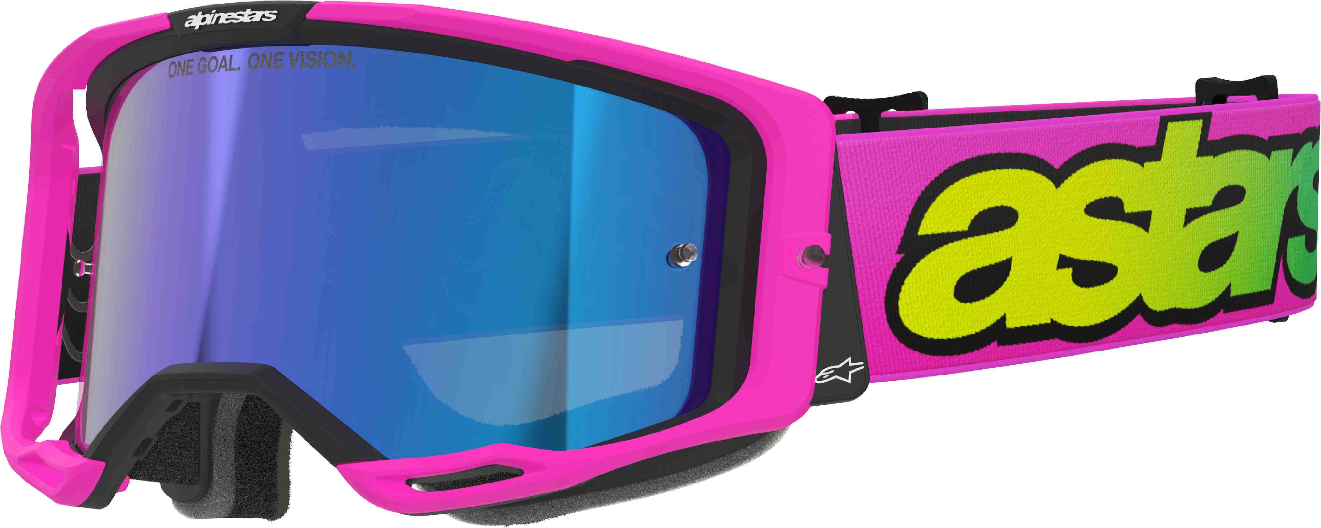 Alpinestars Vision 8 Vista Ochelari de motocross Figura 1