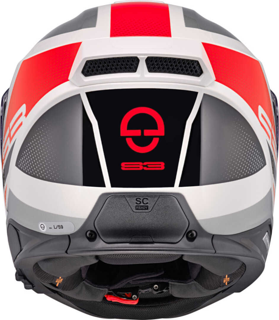 Schuberth S3 Daytona Casco rosso/nero/bianco S (54/55) Figura 4