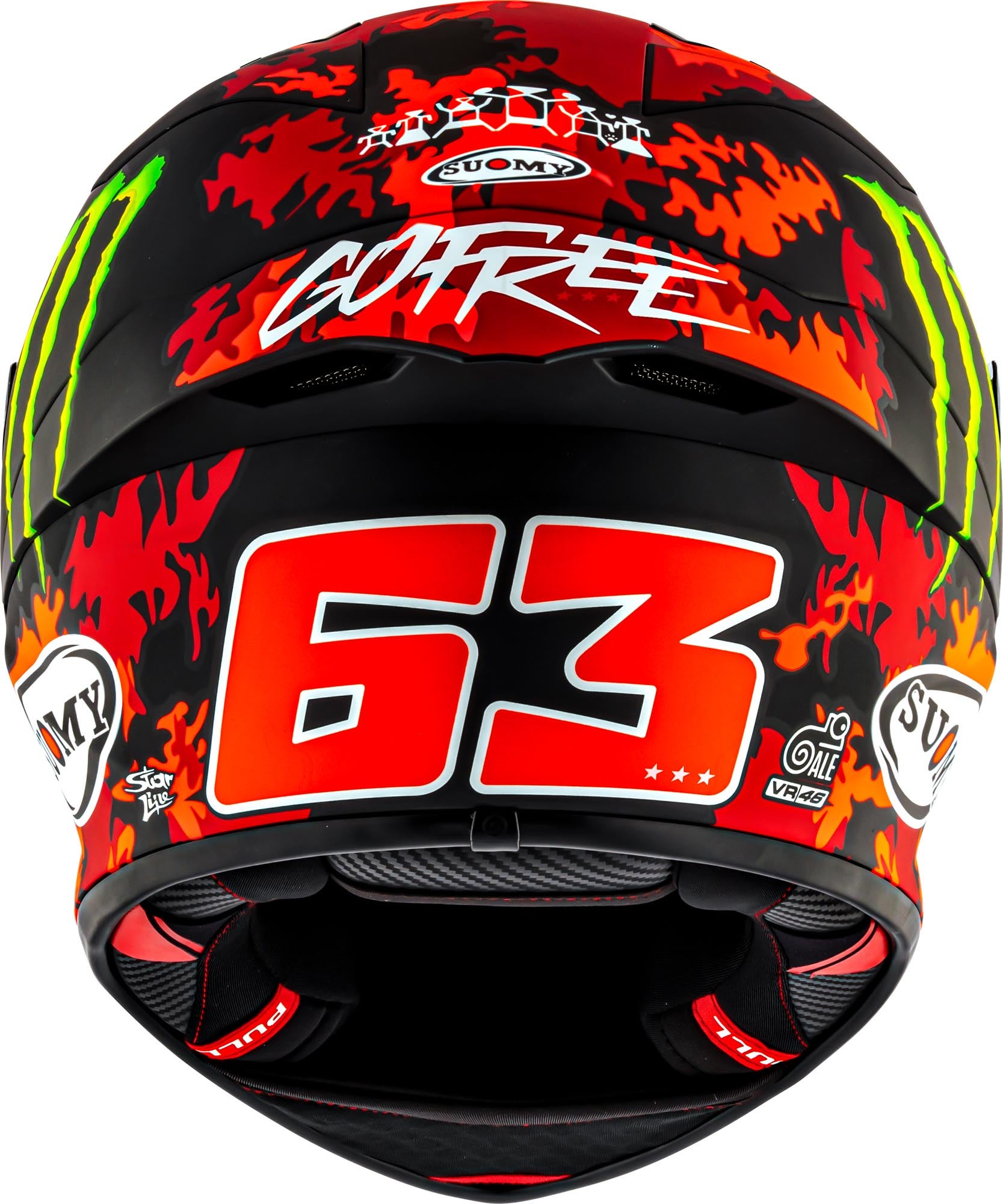 Suomy S1-XR GP Bagnaia Monster Replica 2025 Casque XXL (63) Figure 4