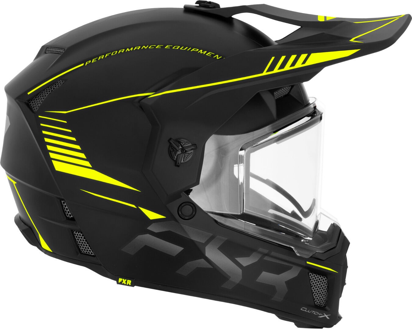 FXR Clutch X Pro Casque de motoneige noir mat/jaune XL (61/62) Figure 2