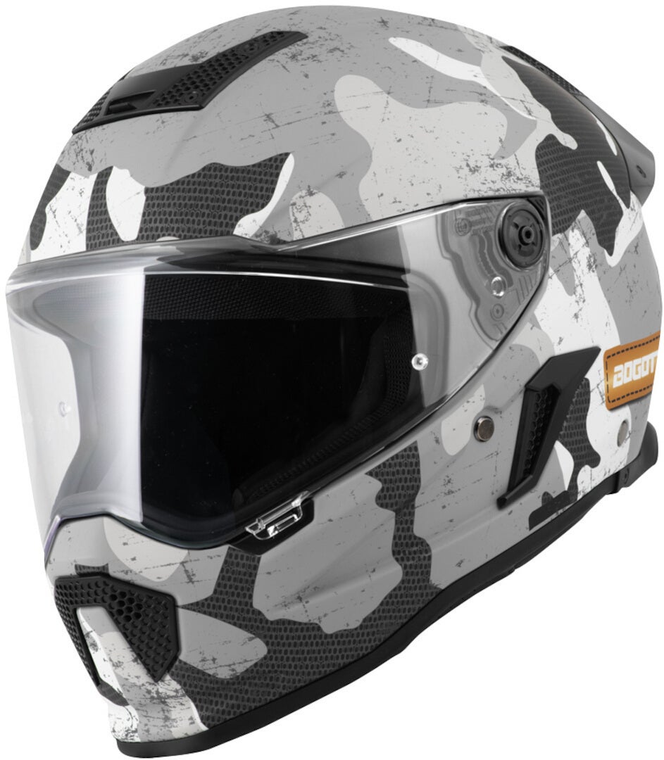 Bogotto Rapto Camo Helmet white matt/grey XS (53/54) Figure 19