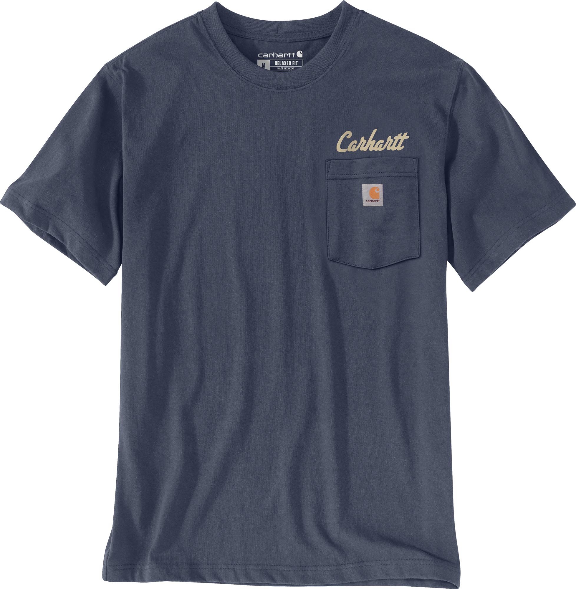 Carhartt Irvine Relaxed Hard Work Tričko modrá S Obrázek 1