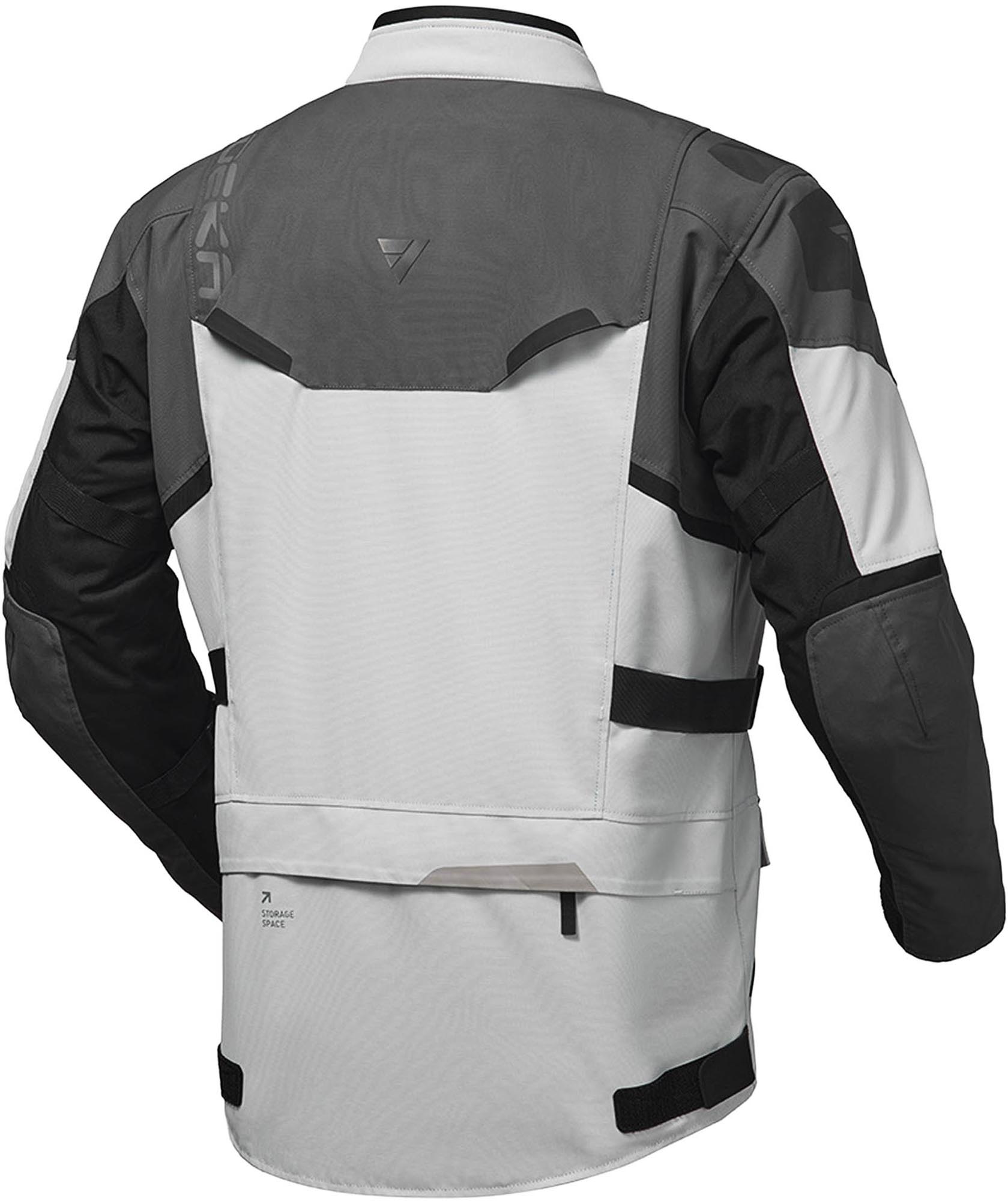 Modeka Striker III Jaqueta Têxtil de Motocicleta Cinza claro/preto M Figura 2