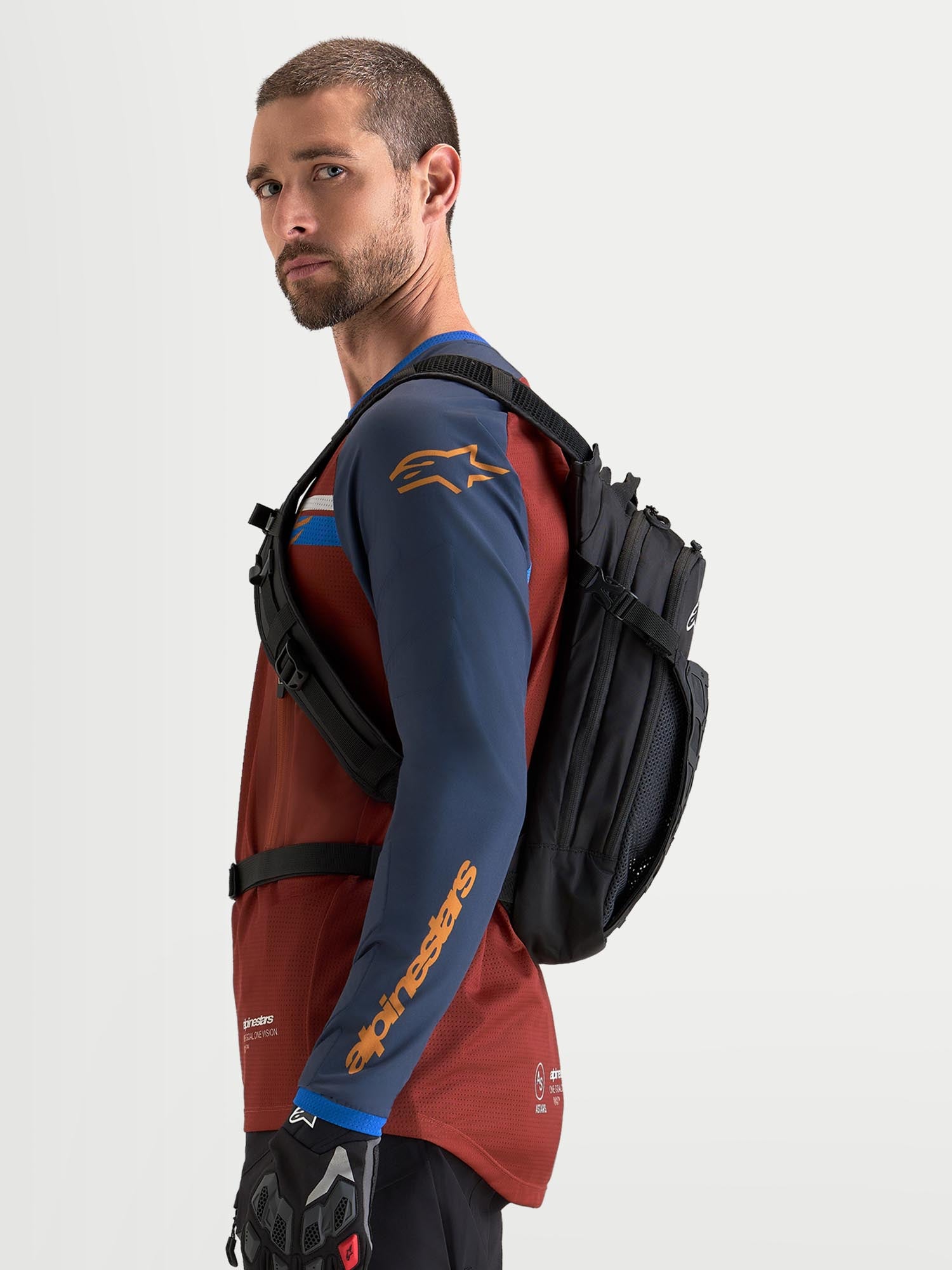 Alpinestars AT-9 Motorradrucksack schwarz/dunkelgrau Abbildung 3