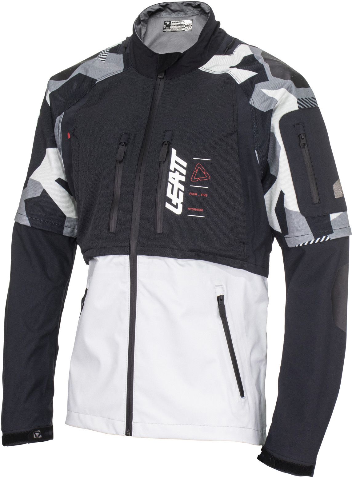 Leatt 4.5 HydraDri Jachetă impermeabilă de motocross Negru/gri S Figura 2
