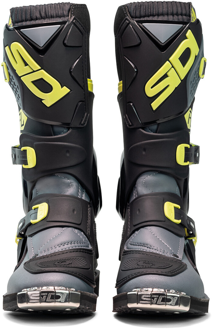 Sidi Flame Børn Motocross Støvler sort/grå/gul 32 Figur 3