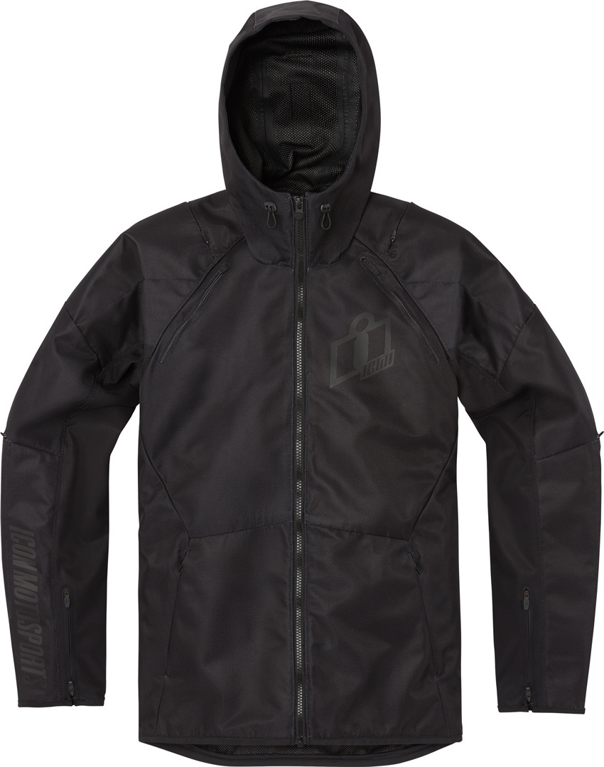 Icon Airform Motorrad Textiljacke schwarz 3XL Abbildung 1