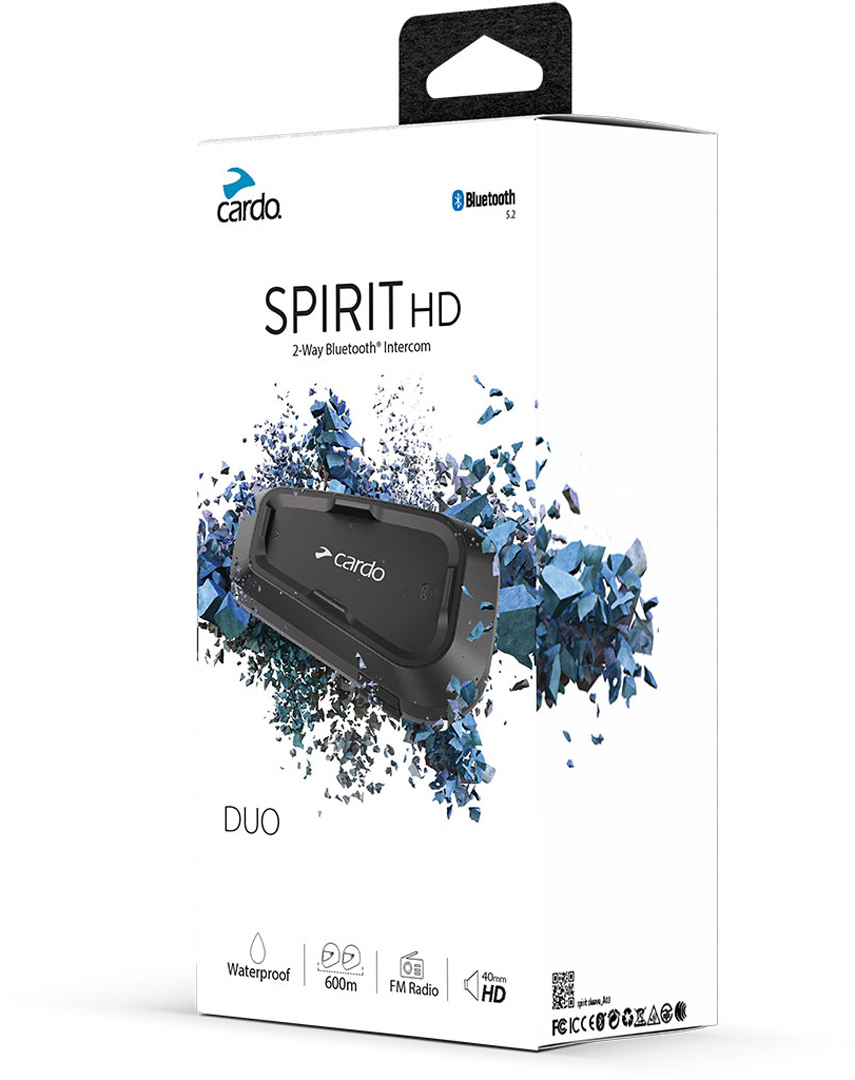 Cardo Spirit HD Duo Sistem de comunicații Double Pack Figura 1 Cardo Spirit HD Duo Sistem de comunicații Double Pack Figura 1