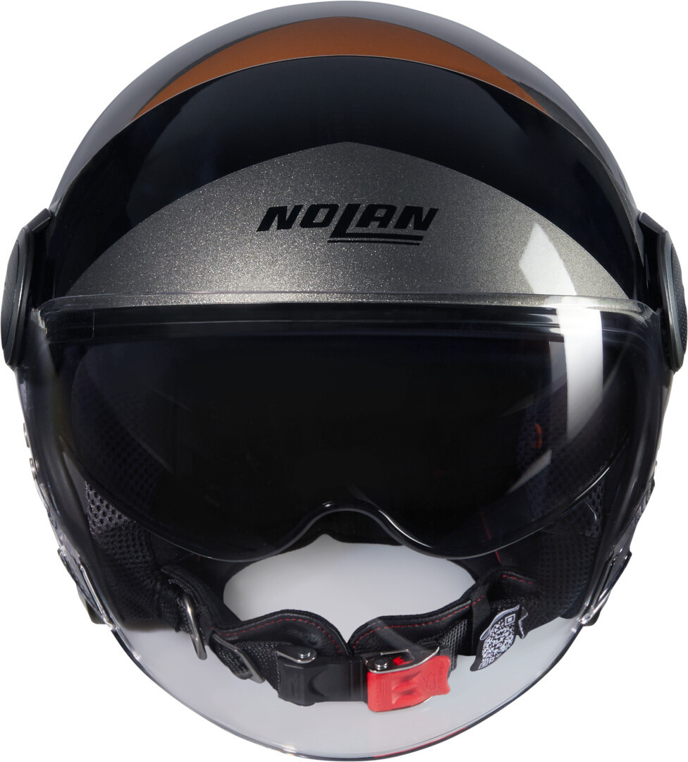 Nolan N21 Visor 06 Tangente Jet hjälm brun/svart/grå XXS (54) Figur 5