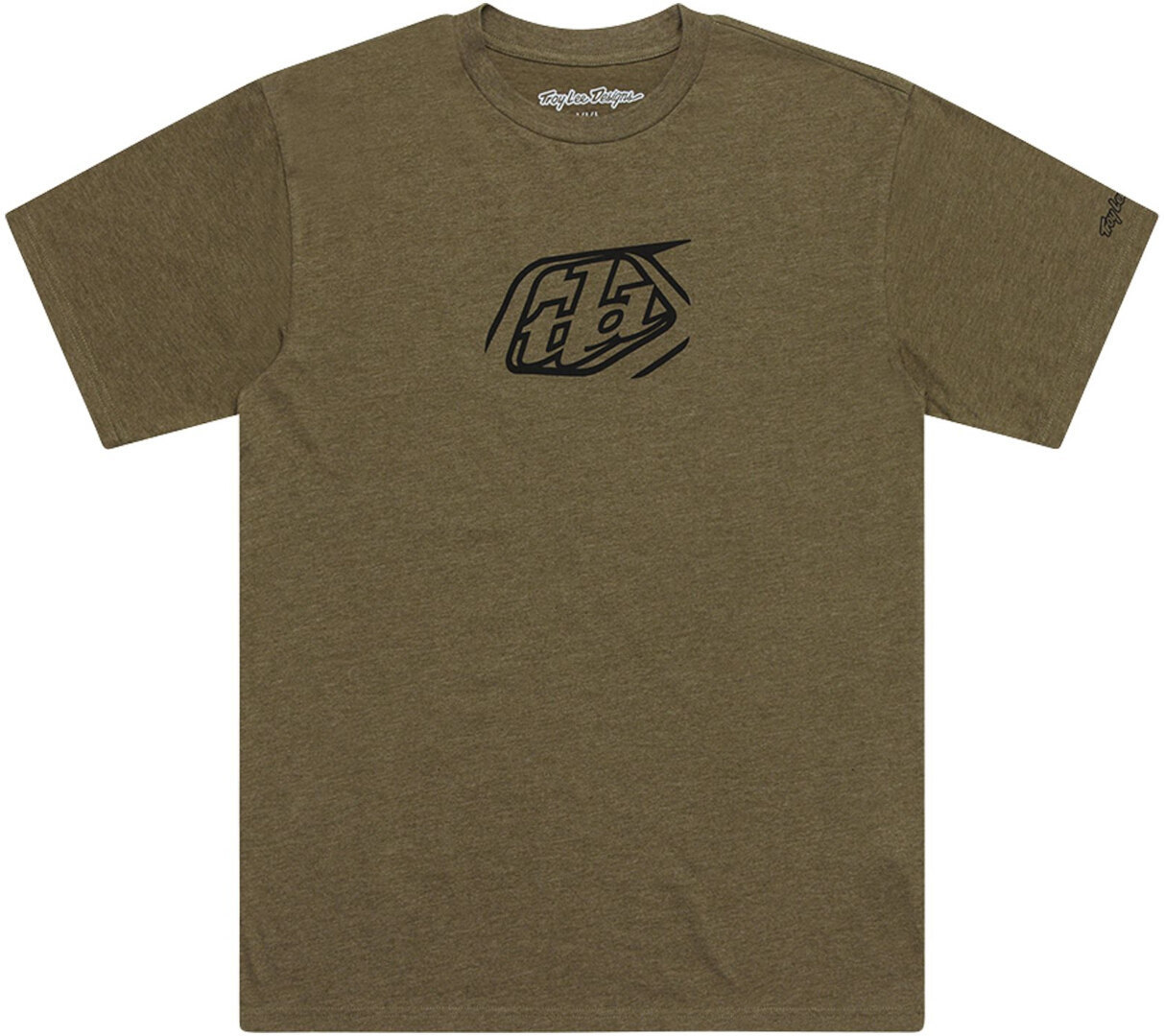 Troy Lee Designs Badge Tricou cu mânecă scurtă verde/negru S Figura 1