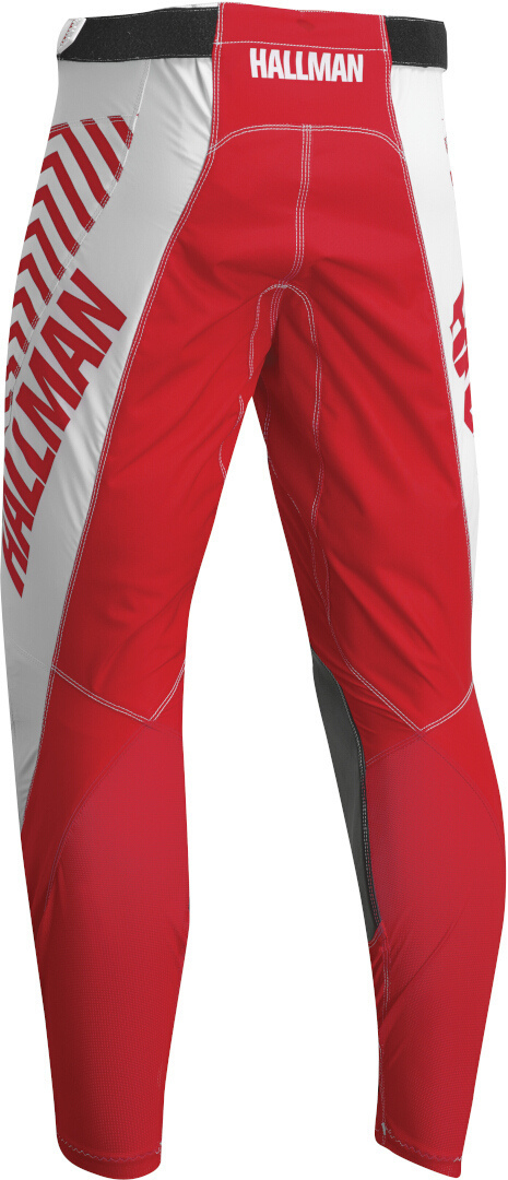 Thor Hallman Differ Slice Motocross bukser Hvid/rød 36 Figur 3