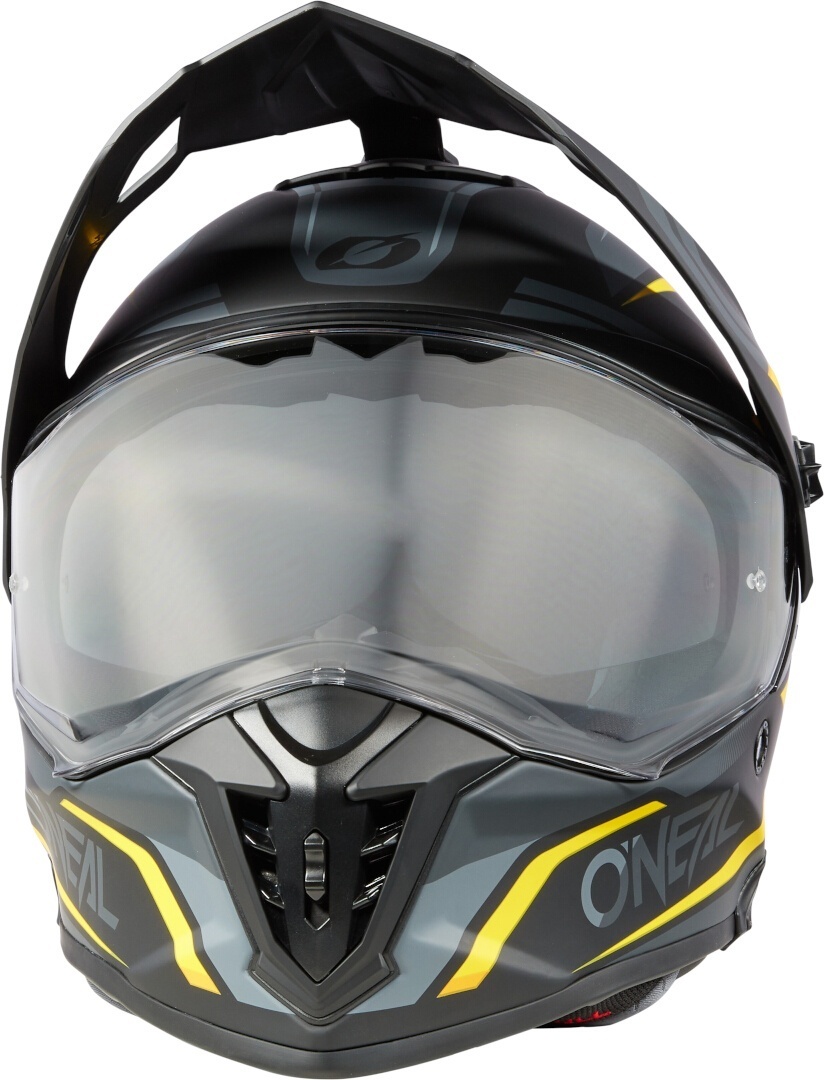 Oneal A-SRS Spike Cască de motocross Negru mat/gri/galben L Figura 4