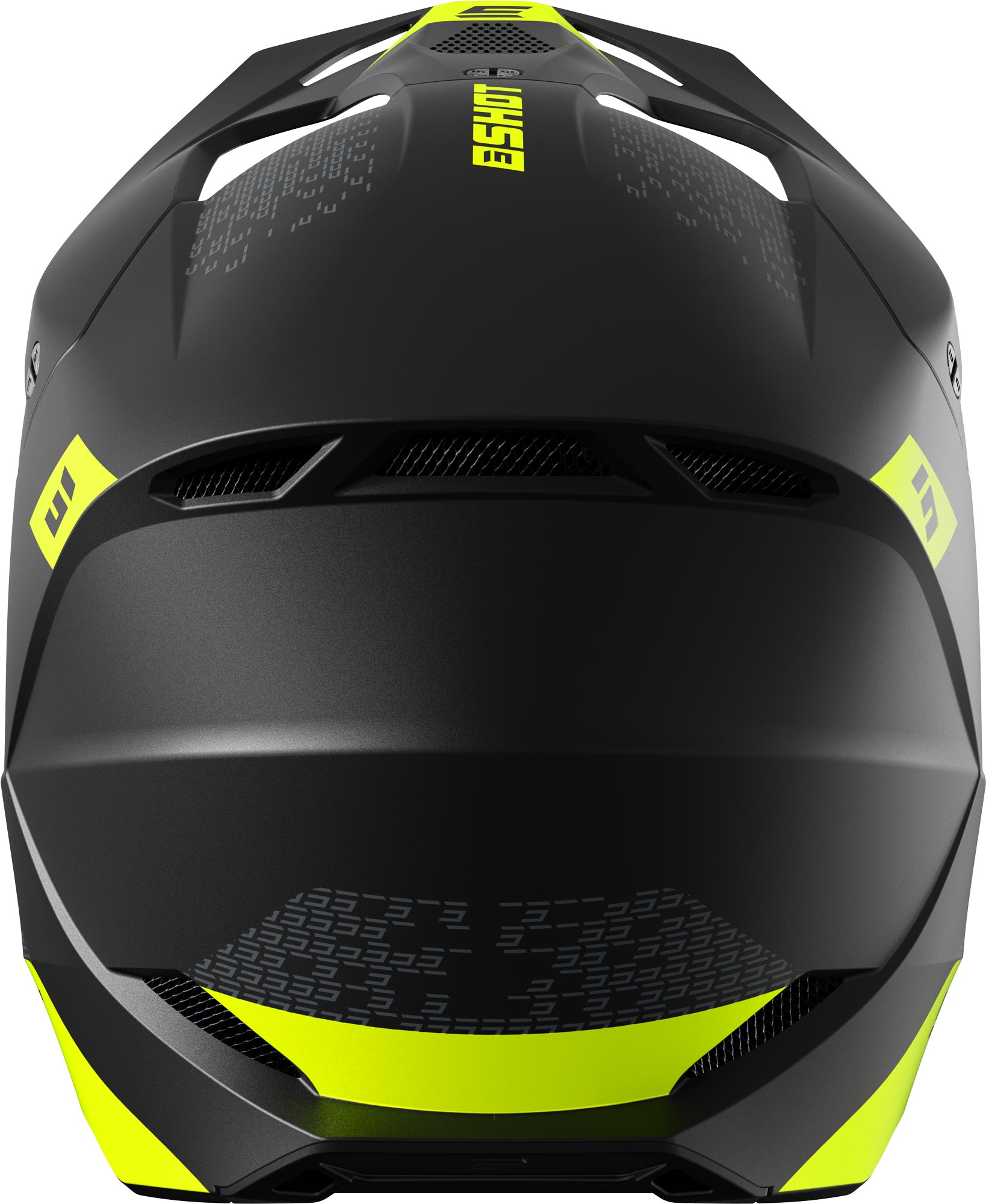 Shot Furious Draw Motocross Helmet yellow M (57/58) Figure 3