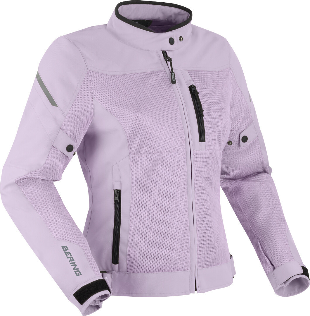 Bering Ozone Dames Motorfiets Textiel Jas paars 40 Figuur 1