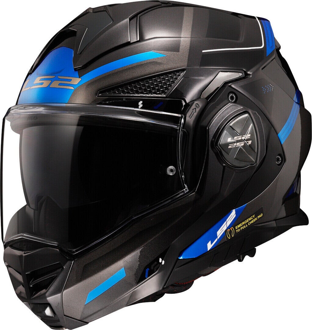 LS2 FF901 Advant X Spectrum Helmet black/white/red XL (61/62) Figure 2