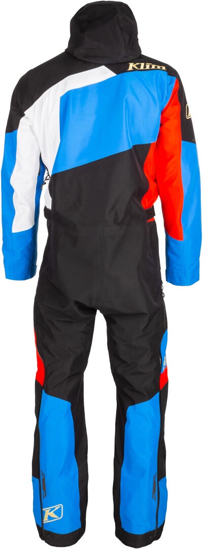 Klim Ripsa 2023 One Piece Snowmobile Suit black/white/red/blue M Figure 2