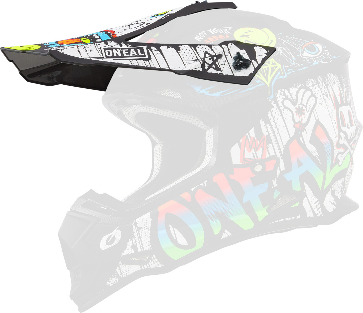 Oneal 2SRS Rancid Casque de motocross multicolore S (55/56) Figure 7