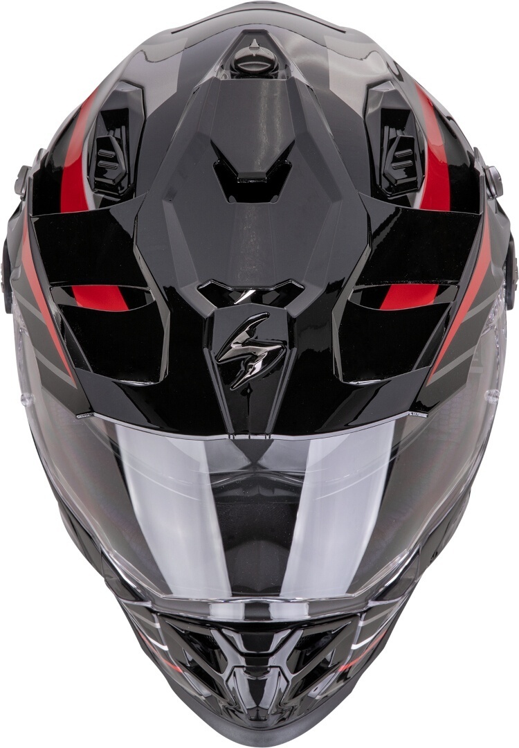 Scorpion ADF-9000 Air Feat Cască de motocross Negru/Argintiu/Roșu XS (54) Figura 3