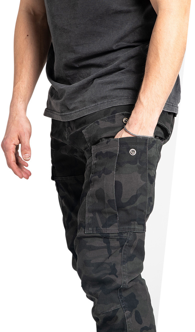 John Doe Stroker Cargo XTM Motorrad Textilhose camouflage 25 L30 Abbildung 13
