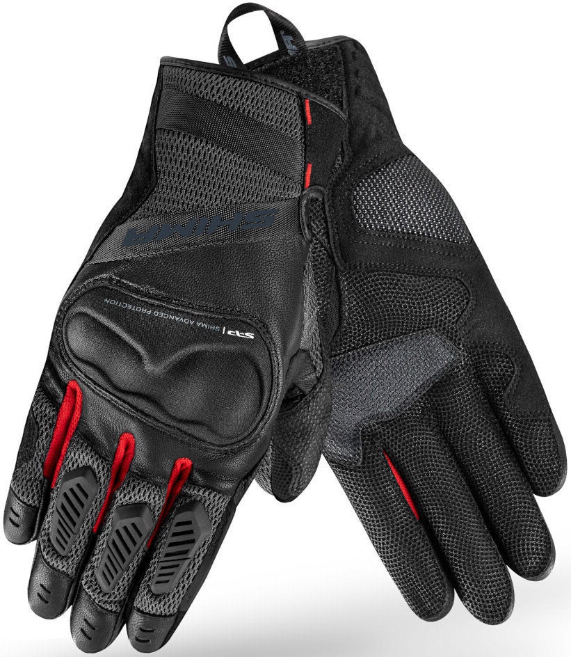 SHIMA Hero Motorrad Handschuhe schwarz/rot 3XL Abbildung 3
