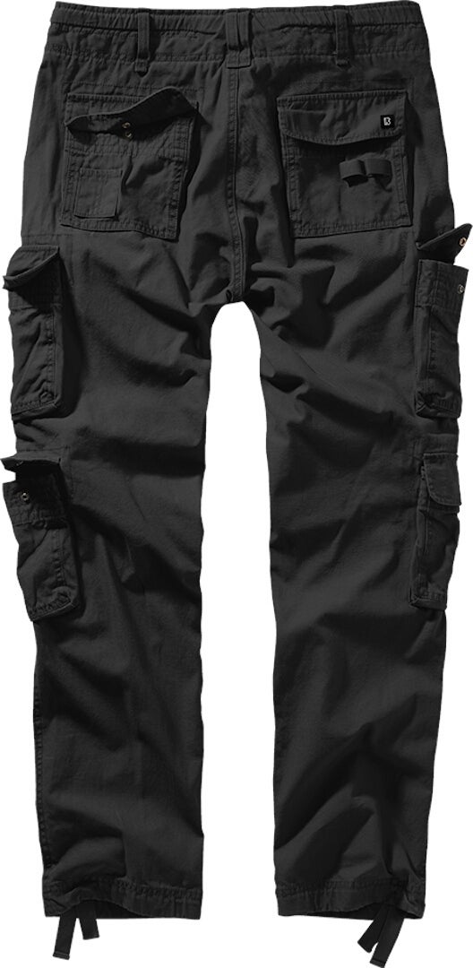 Brandit Pure Slim Fit Bukser Sort XXL Figur 2