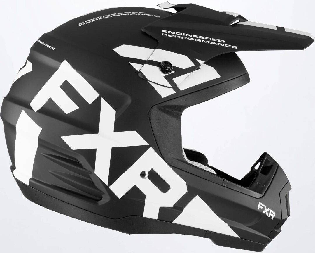 FXR Torque Team Snescooterhjelm Sort/hvid XL (61/62) Figur 4