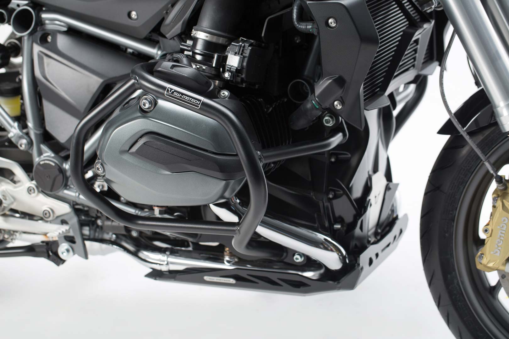 SW-Motech Crash bar - Negru. BMW R1200R / R1200RS (14-18). Figura 4
