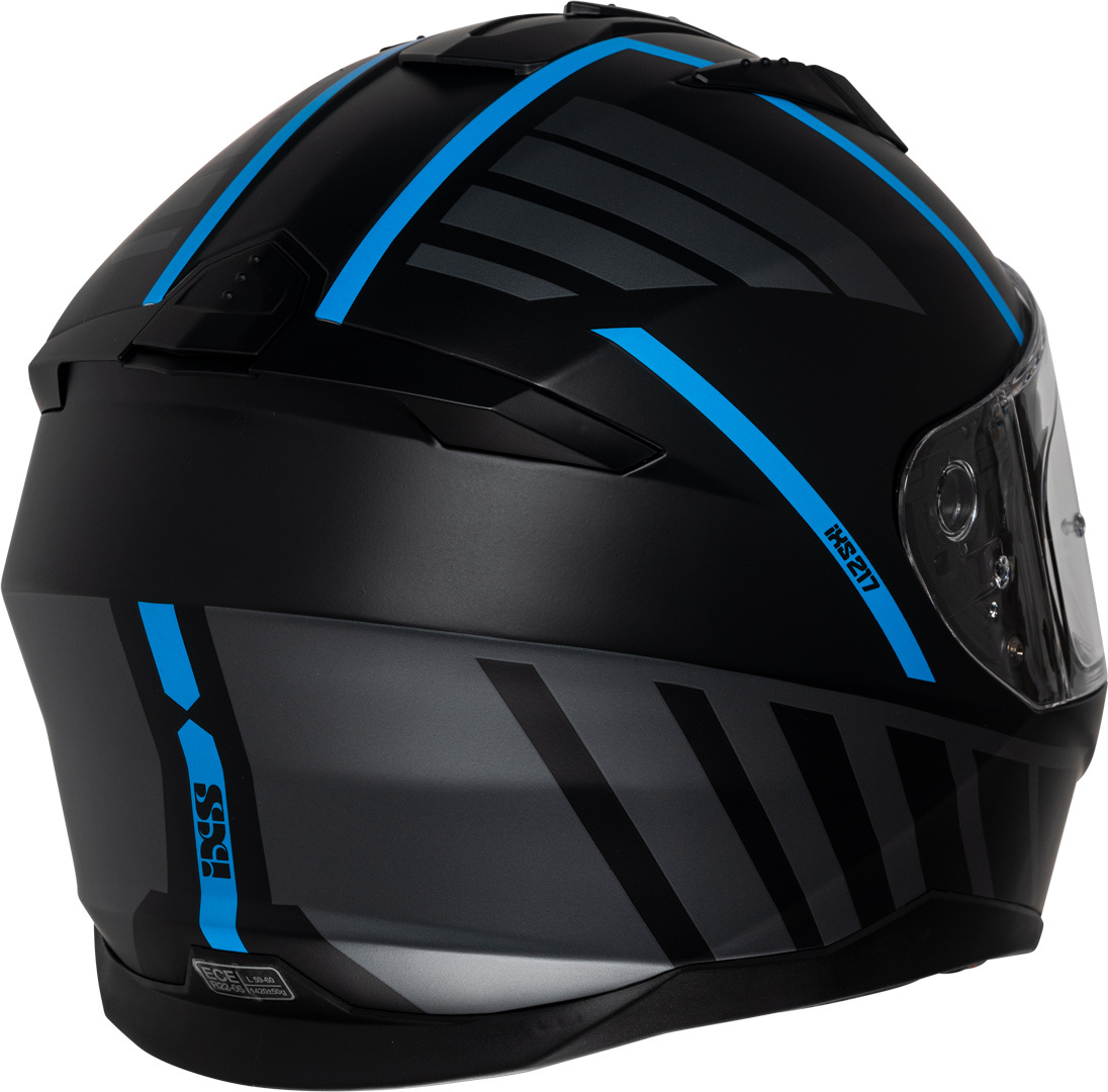 IXS iXS217 2.0 Casco nero opaco/blu S (55/56) Figura 4