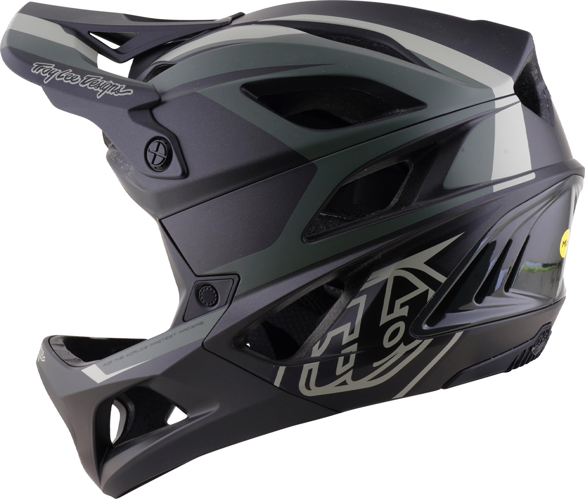 Troy Lee Designs Stage 2 MIPS High VZ Downhill Helmet army XL-XXL (60/63) Figure 6