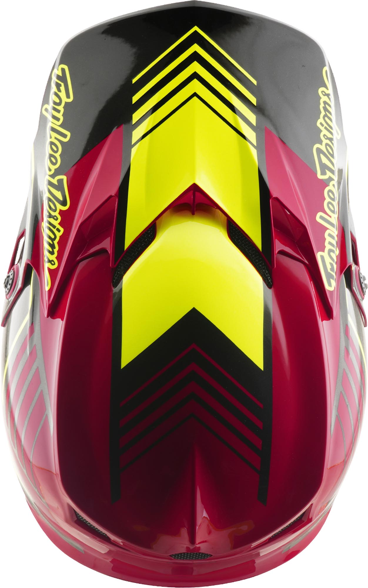 Troy Lee Designs GP Pro MIPS Segment Ungdomsmotocrosshjälm rosa/gul Y/M (50/51) Figur 8