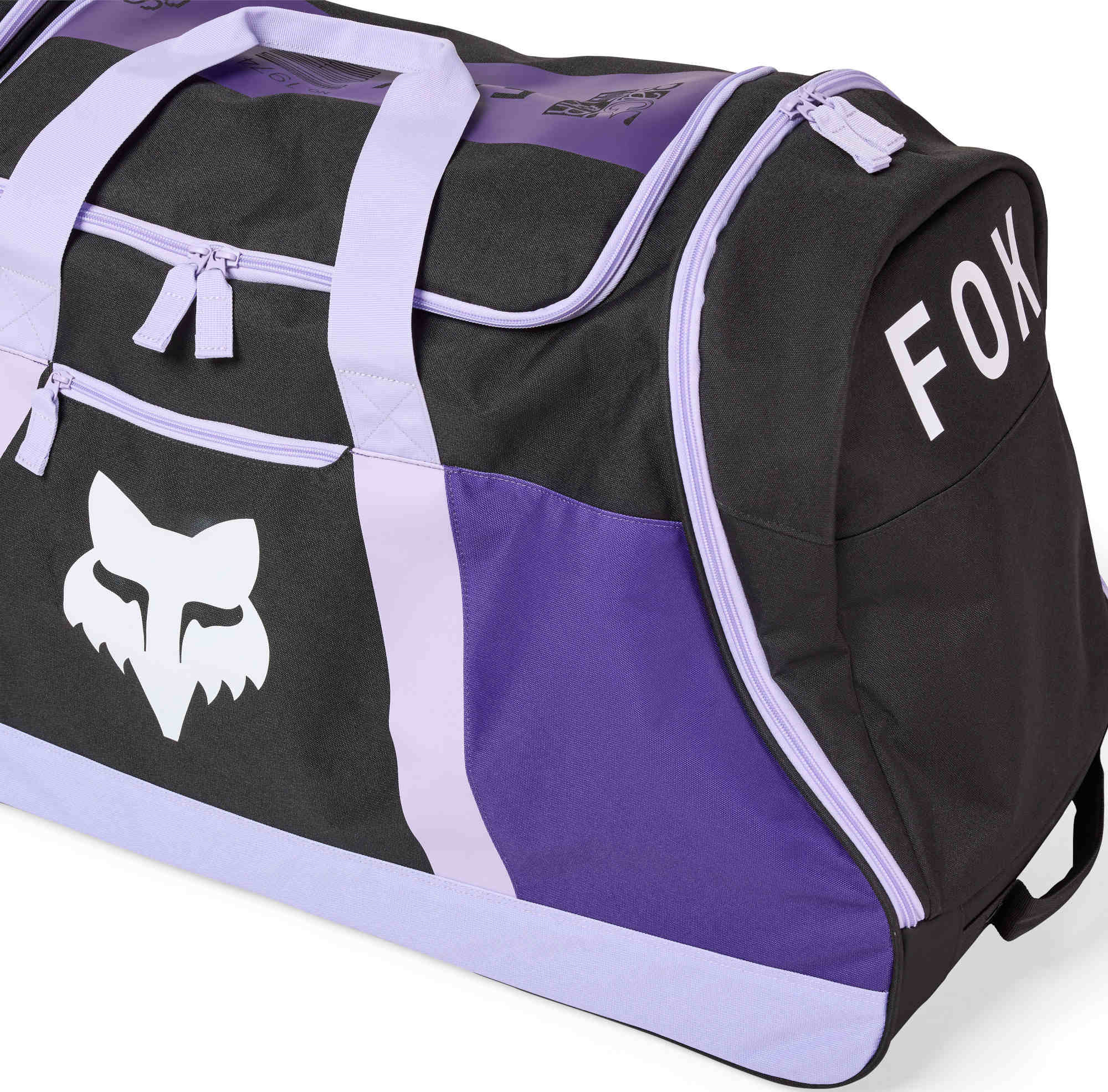FOX Shuttle 180 Race Spec Roller Geantă de echipament Negru/mov Figura 6